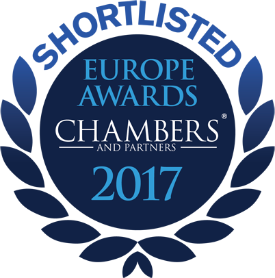 Recommended by Chambers Europe 2017